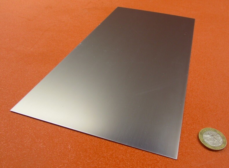 301 Stainless Steel Sheet Shim, .010″ (+/-.0007″) x 6.0 x 1 Foot Length