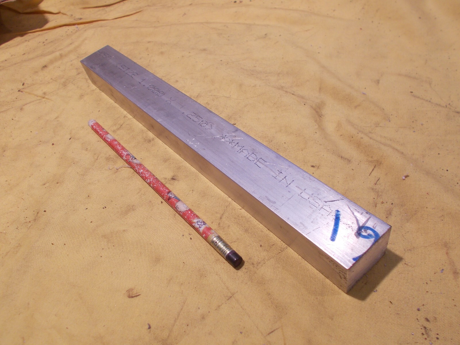 6061 ALUMINUM FLAT BAR STOCK machine shop tool die 1″ x 1-1/4″ x 12″ LONG