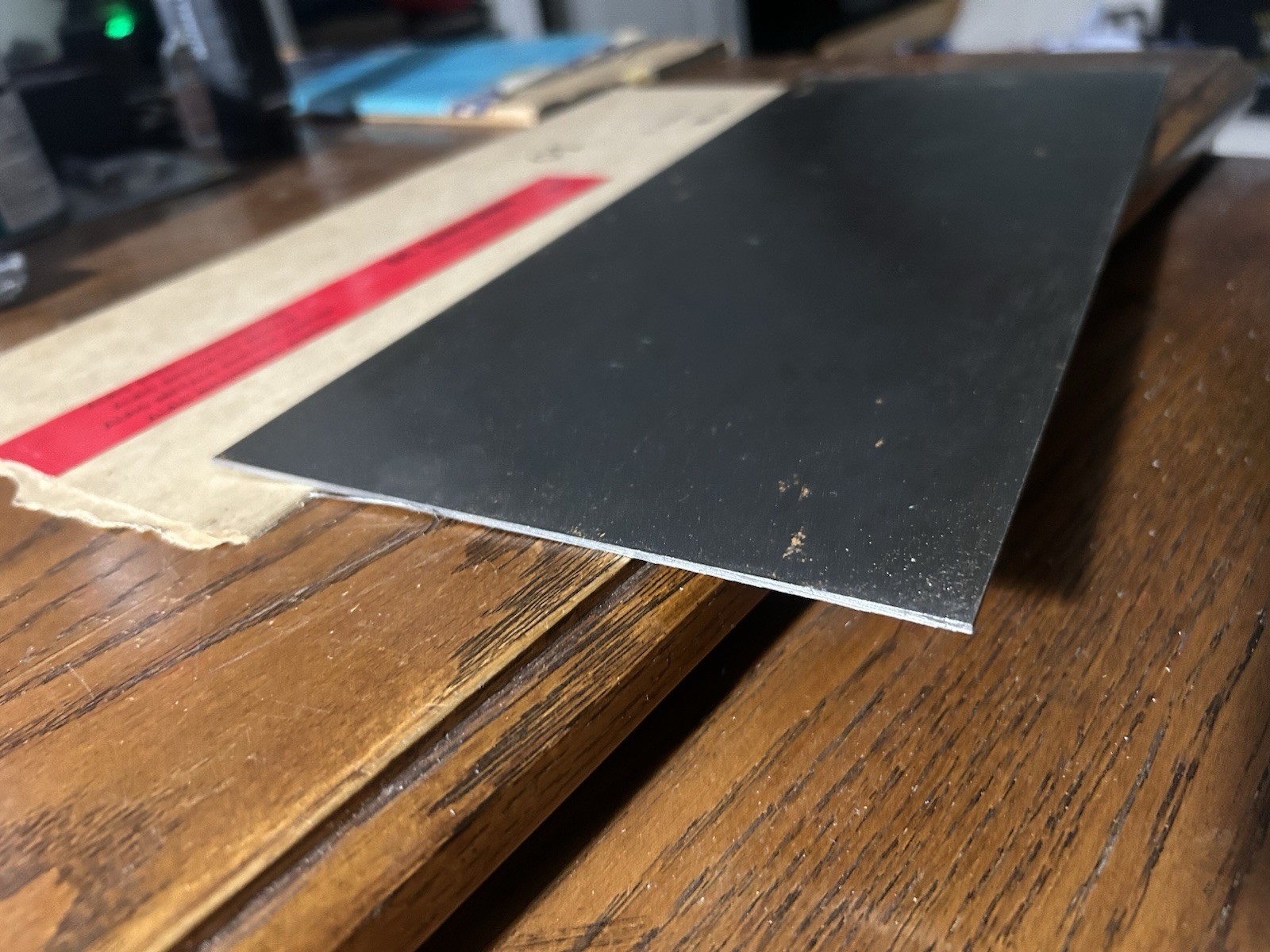 O1 Tool Steel, flat ground, 1/16″ x 6″ x 14″