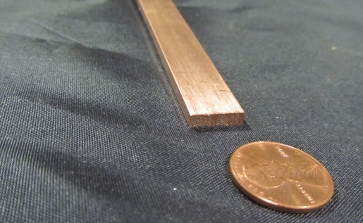 110 Copper Bar H02, 1/8″ Thick x 1/2″ Wide x 48 Inch Length