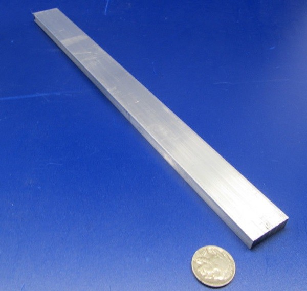 6061 T651 Aluminum Bar, 5/16″ (.312″) Thick x 1.0″ Wide x 12″ Length, 4 Units