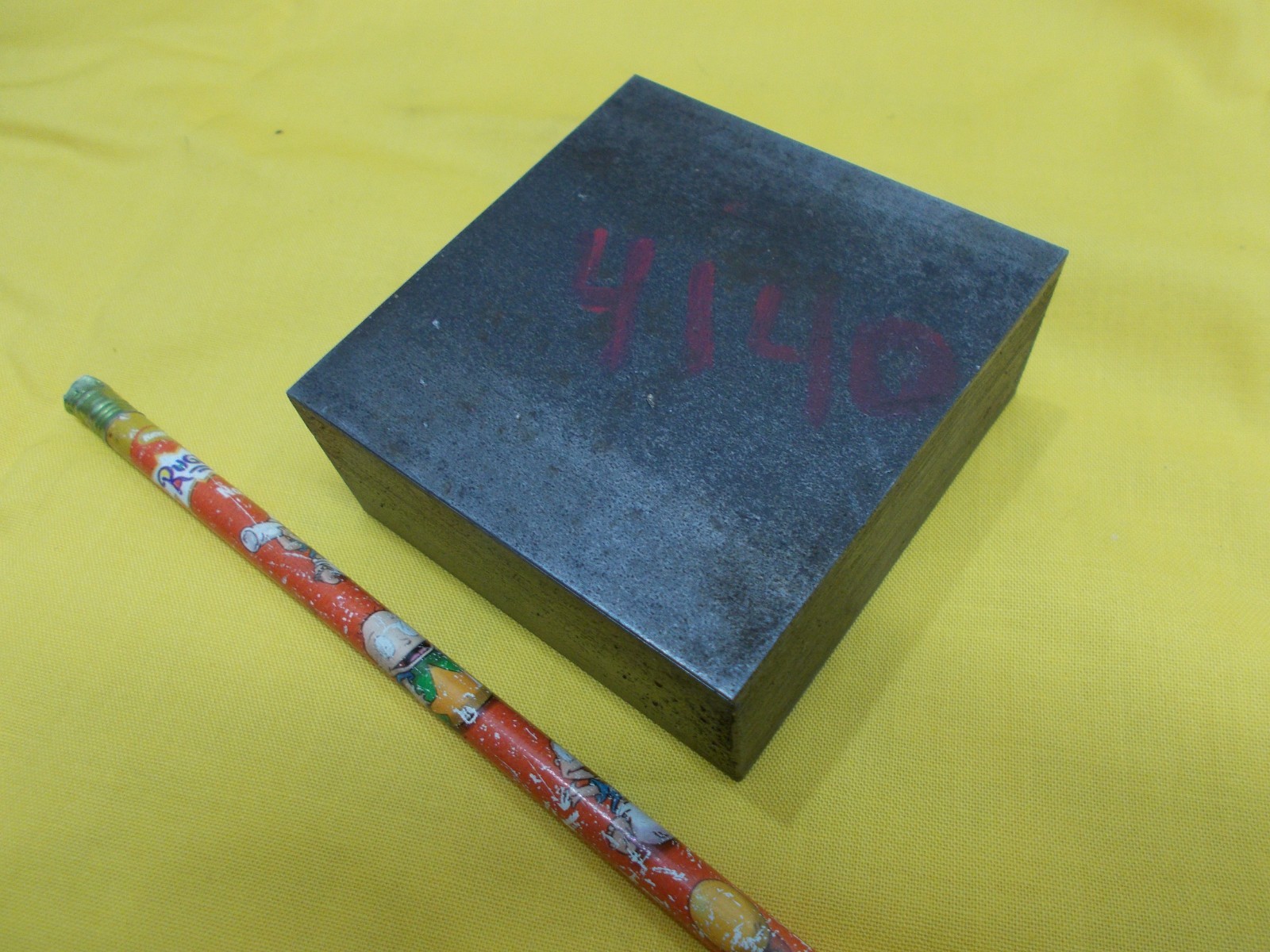 4140 STEEL BAR machine tool die shop stock 1-1/4″ x 3″ x 1-3/4″ LONG