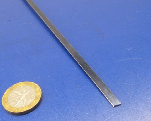 1095 Hard Blue Tempered Spring Steel Shim .050″ Thick x .187″ Width x 1200″ Long