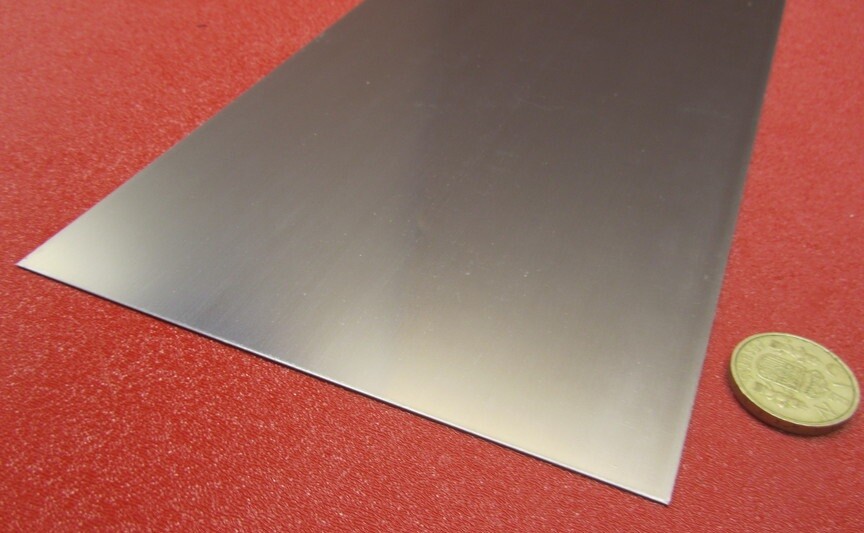 301 Stainless Steel Sheet Shim, .020″ (+/-.0010″) x 6.0″ Width x 20 Foot Length