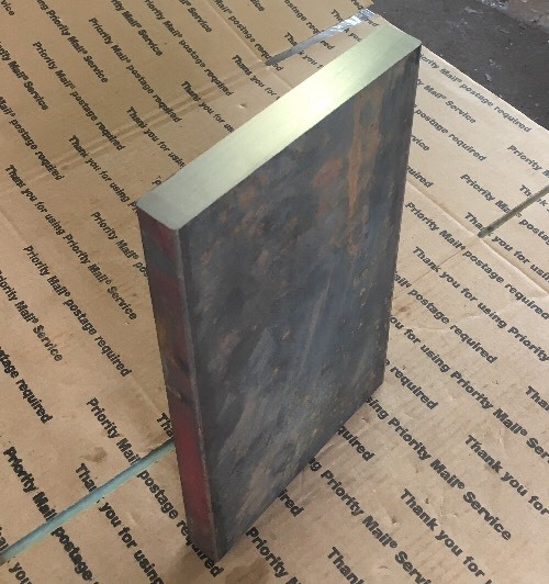 1 X 7 Flat Steel Bar Plate Blacksmith Bench Bracing Target Welding 12” Long