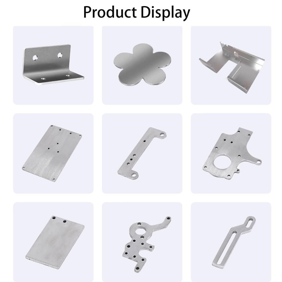 Aluminum Sheet Metal 6061 Flat Plate Double Protective Film 6×12 In 4 Pack