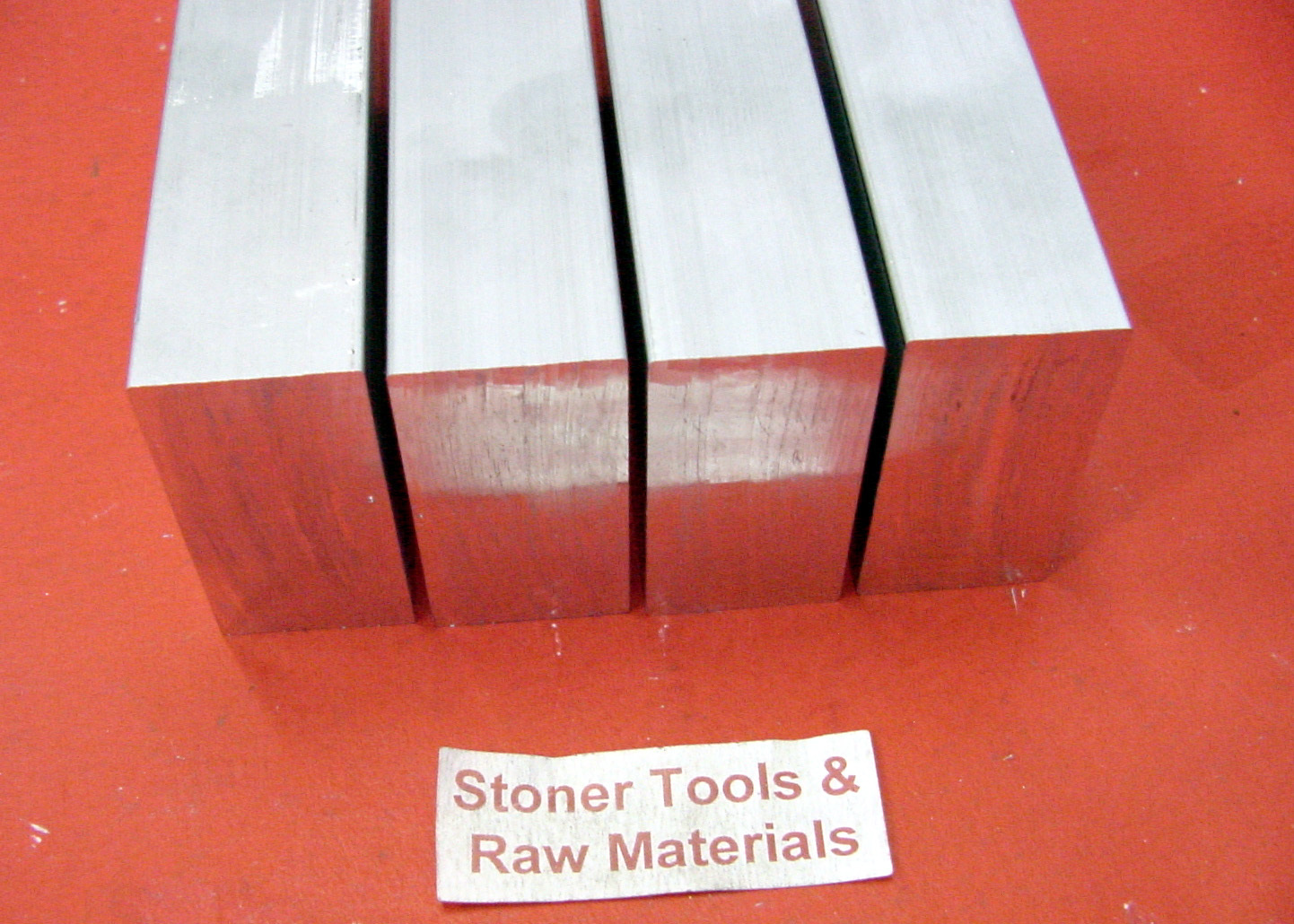 4 Pieces 1″x 2-1/2″ ALUMINUM 6061 FLAT BAR 14″ long T6511 Extruded Mill Stock