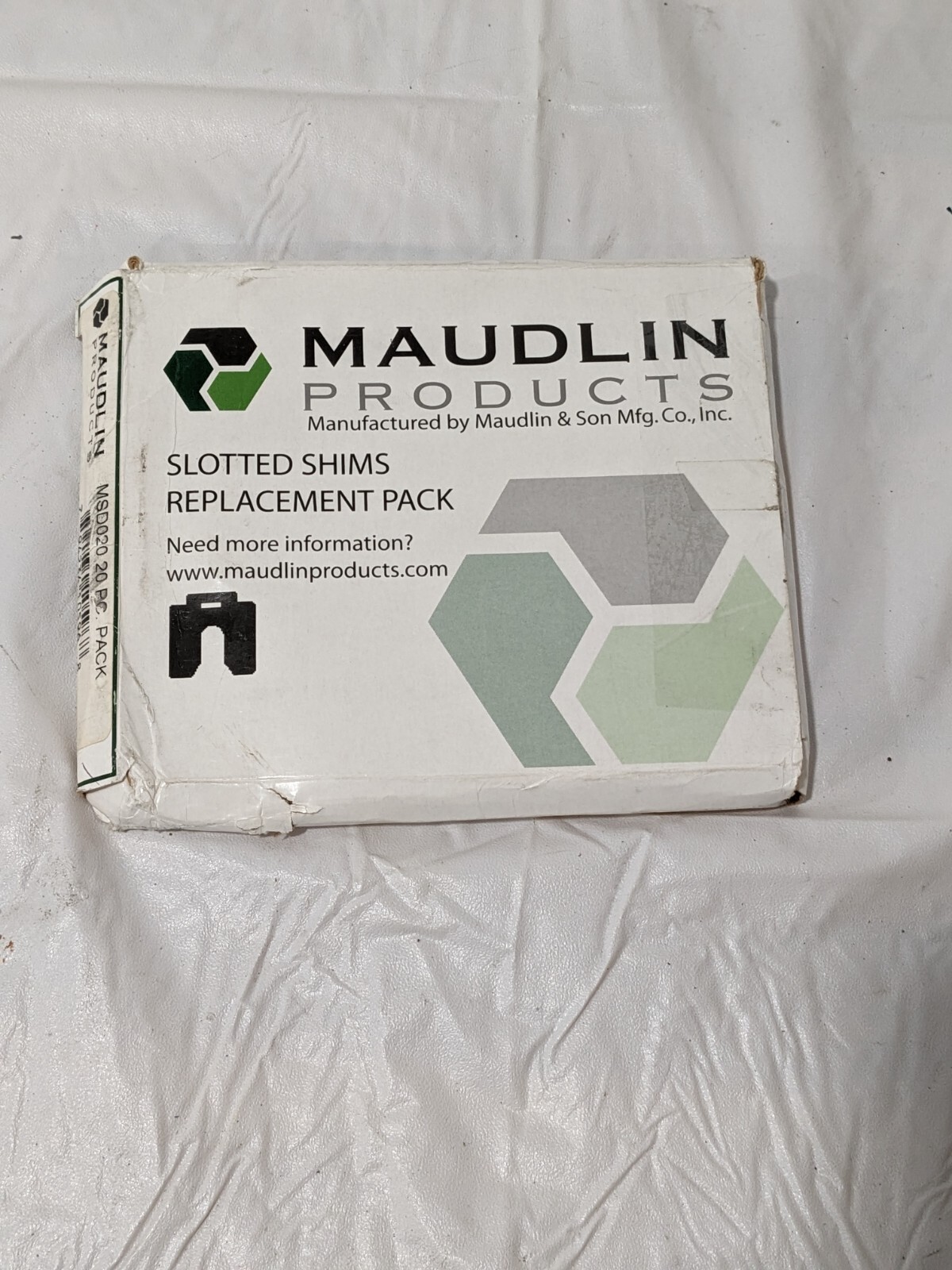 Maudlin Shim Stock: 0.025” Thick, 5” Long, 5″ Wide, 302/304 Qty 20 MSD025-20