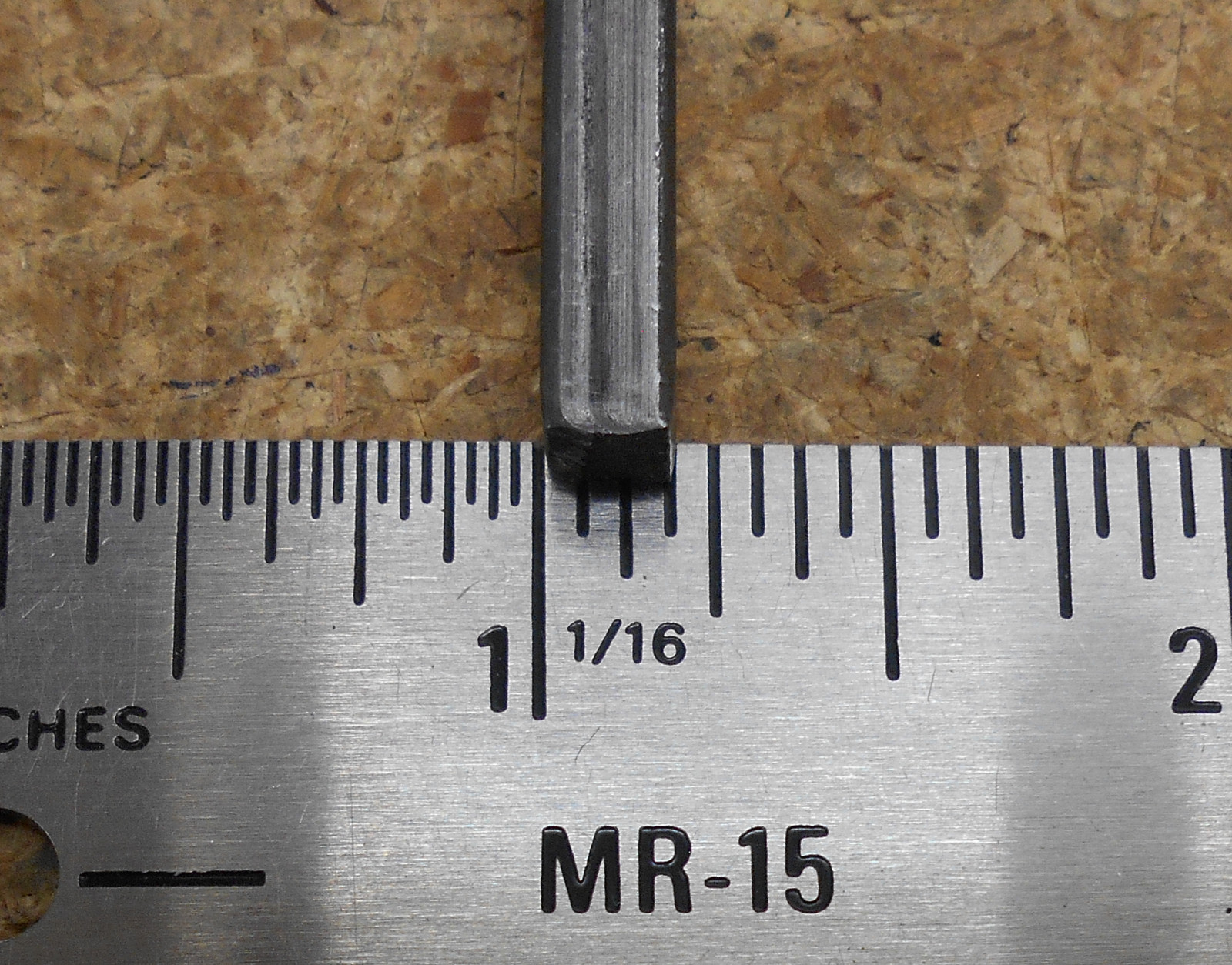 (10) Pieces 1018 Carbon Steel Cold-rolled Bar stock 3/16″ square x 16″ – cutoffs