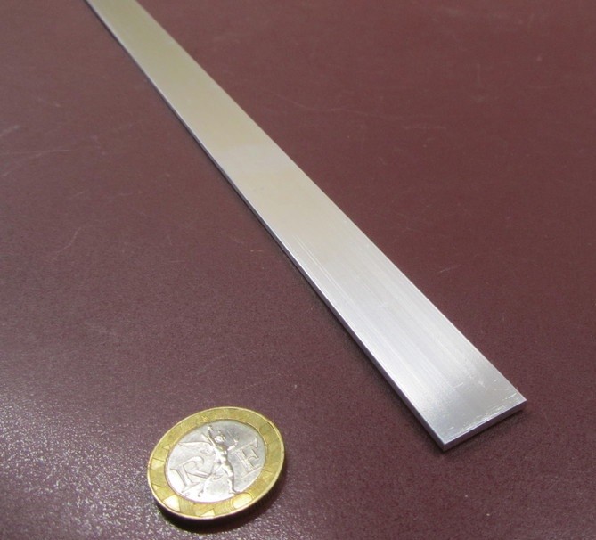 1100 Aluminum Bar Softened (O) .090″ Thick x 2.0″ Wide x 24″ Length, 2 pcs