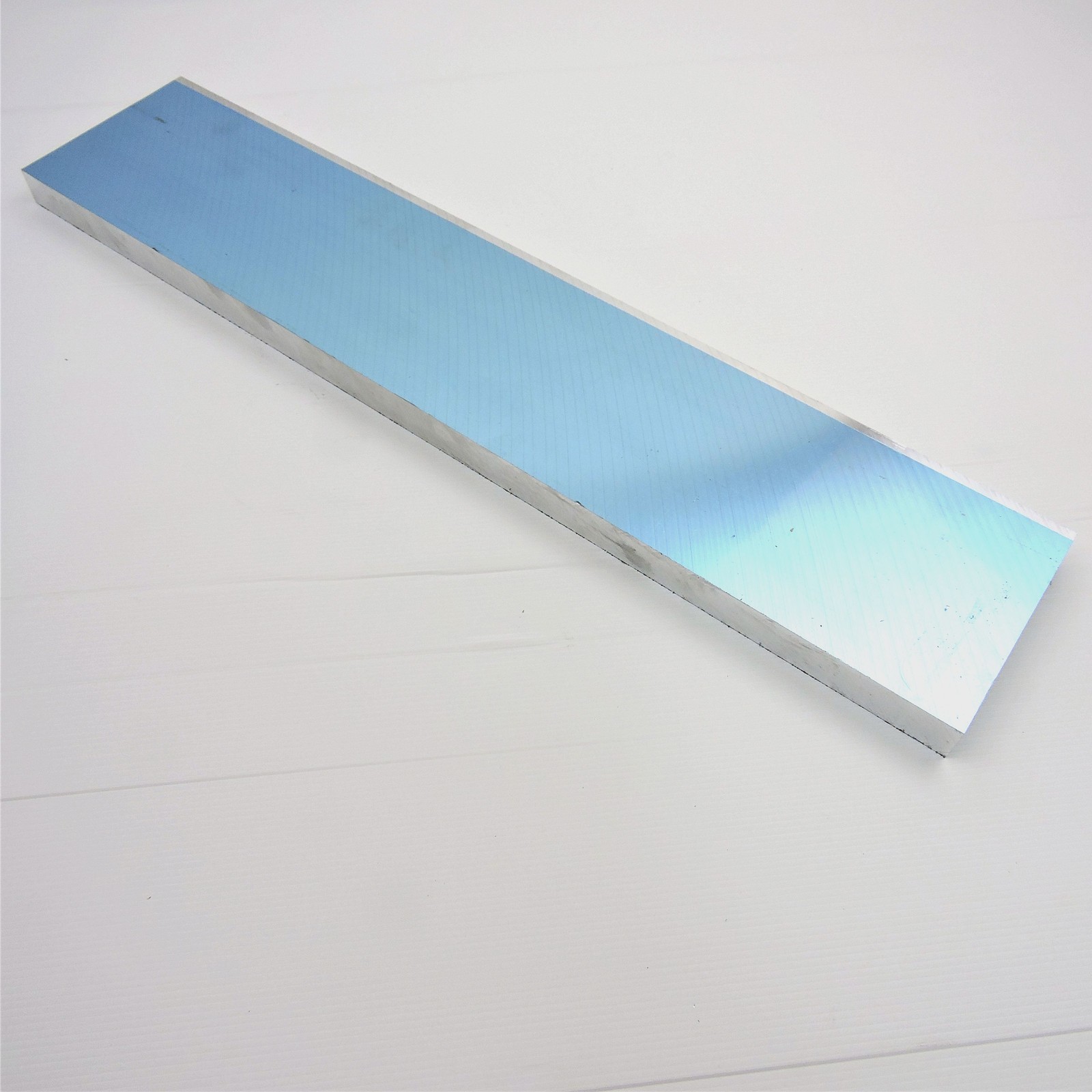 1″ thick Precision CAST Aluminum PLATE 6.125″ x 24″ Long sku 157214