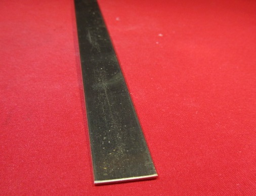 353 Brass Flat Bar 1/16″ Thick x 3/4″ Wide x 36.0″ Length