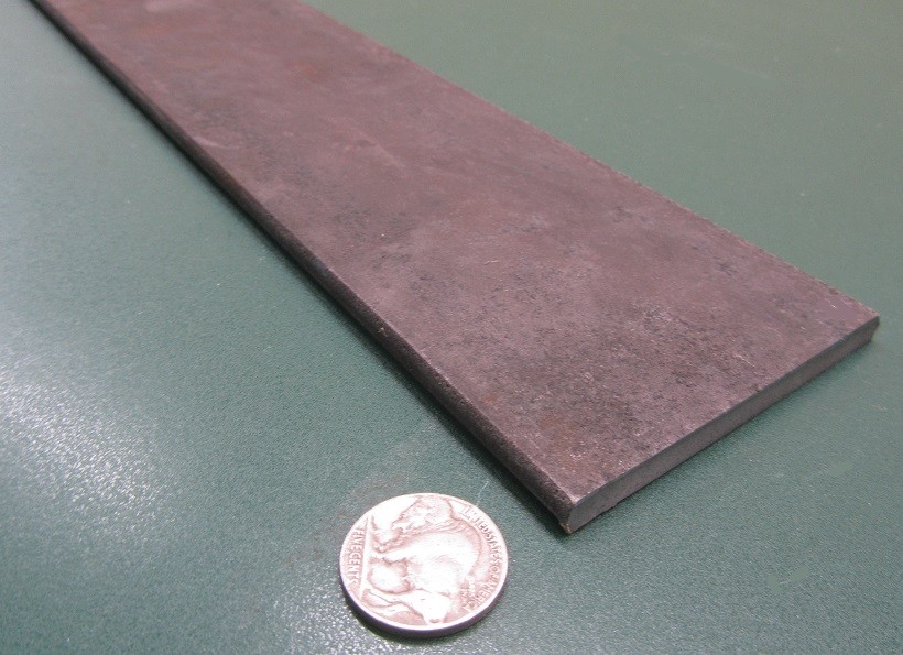 5160 Spring Steel (Knife, Blade) Bar .250″ (+/-.006″) Thick x 3.0″ Wide x 36″