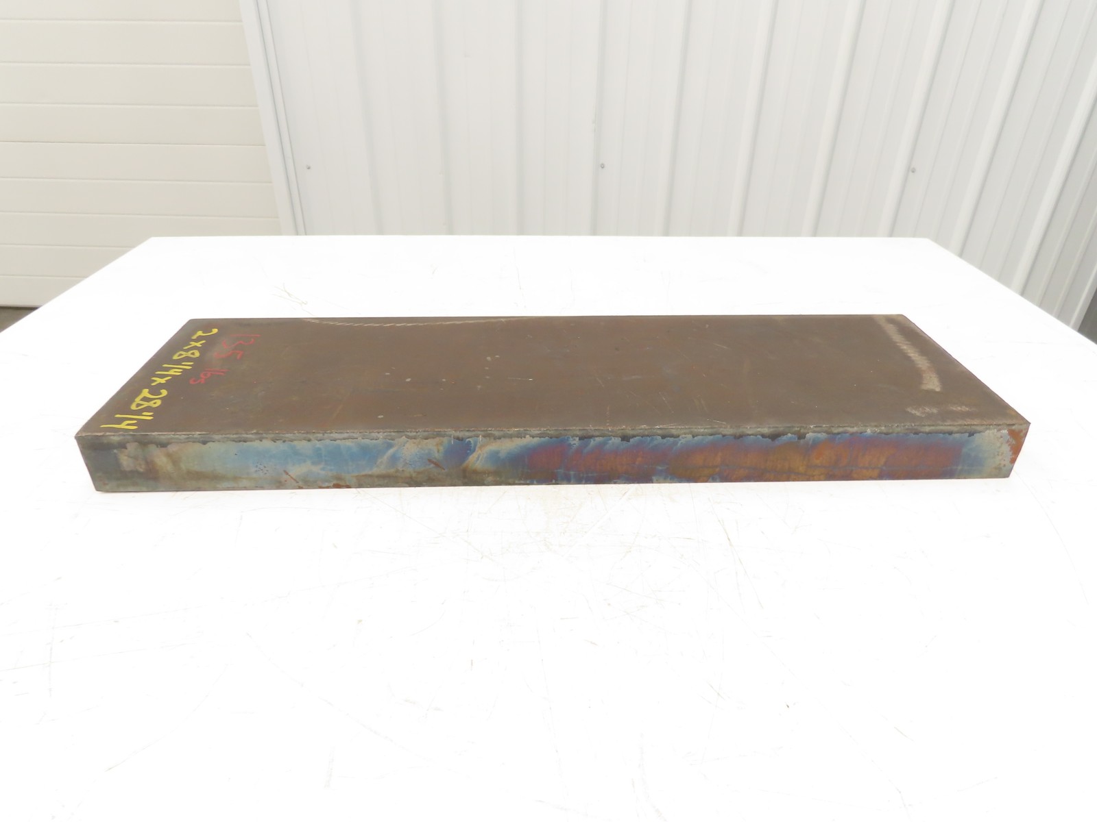 Mild Carbon Steel Rectangle Bar 2″x 8-1/4″ x 28-1/4″ 135Lbs