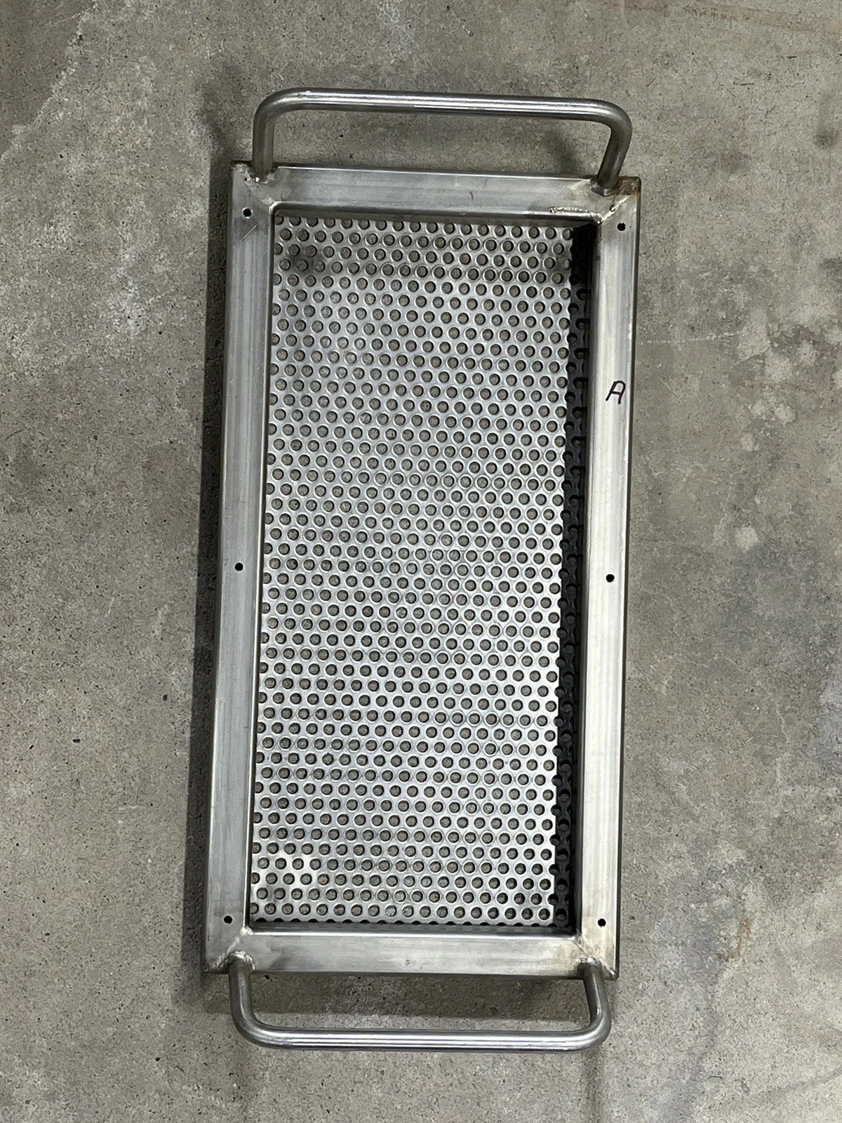 Stainless Steel Basket 8-3/4” X 17-1/2” .250”Holes 2 Available – No Returns
