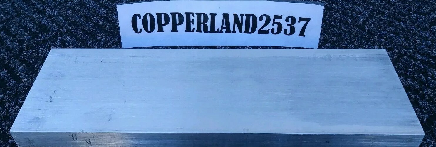 .25 X 4″ X 10″ long new 6061 T6511 solid aluminum plate flat bar stock block 1/4