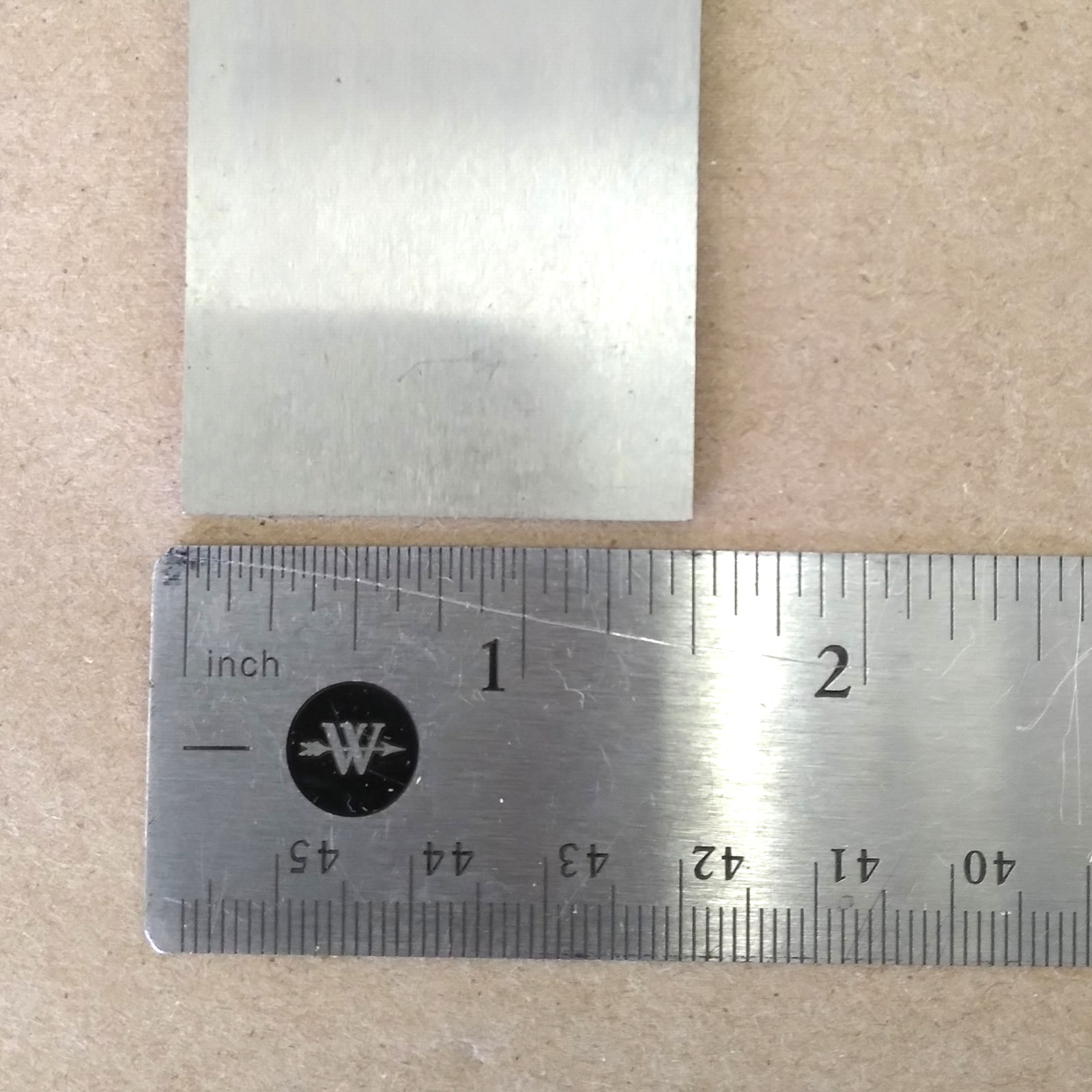 TOOL STEEL SHEET 5/64″ FLAT GROUND STEEL, LOT OF 4 VARIOUS LENGTH & WIDTH