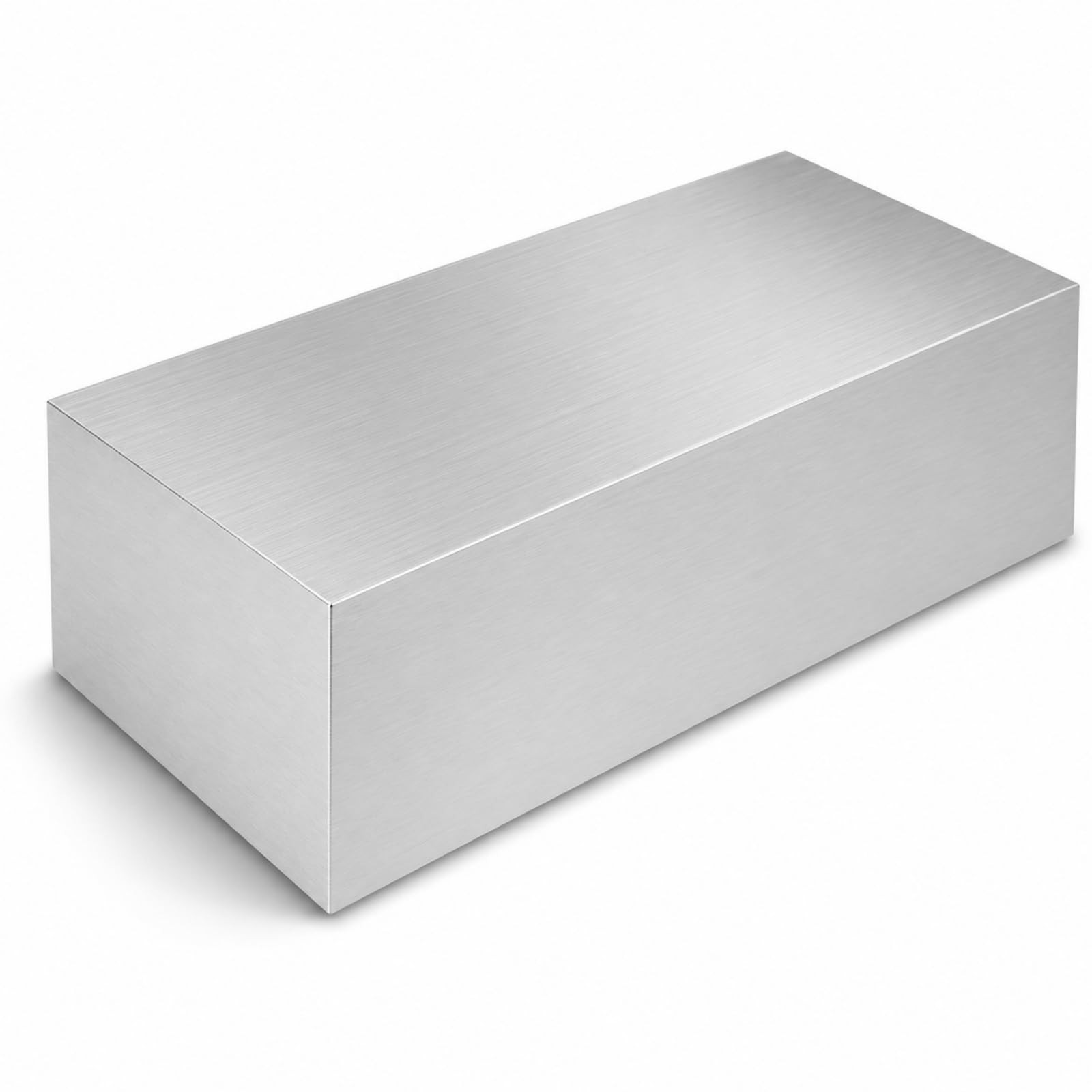 1PCS 6061 Aluminum Block 2 x 4 x 8 Inch, Solid Aluminum Flat Bar Stock, Alumi…