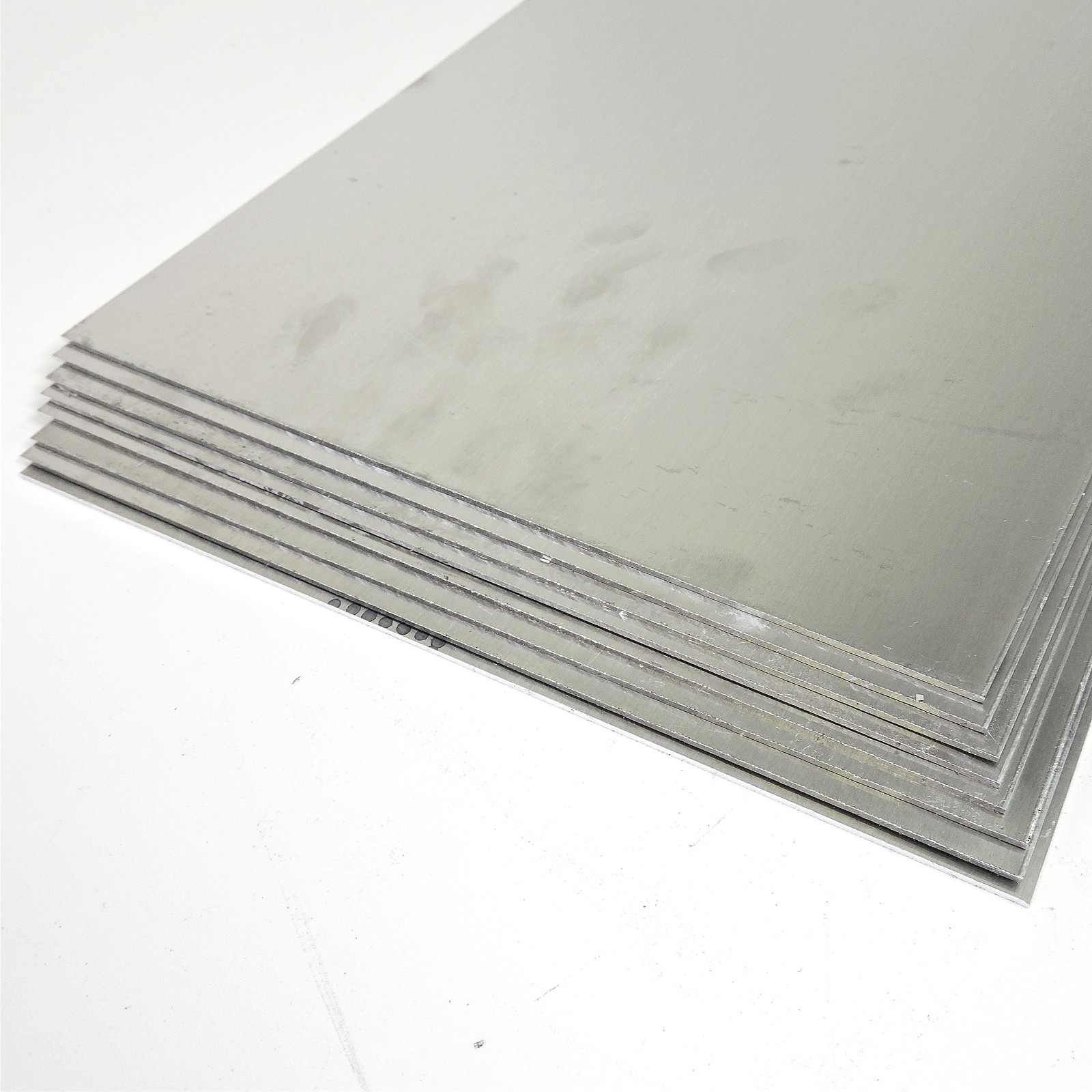 .0625″ thick Aluminum SHEET 7.25″ x 23.625″ Long Plate QTY 8 sku 186998