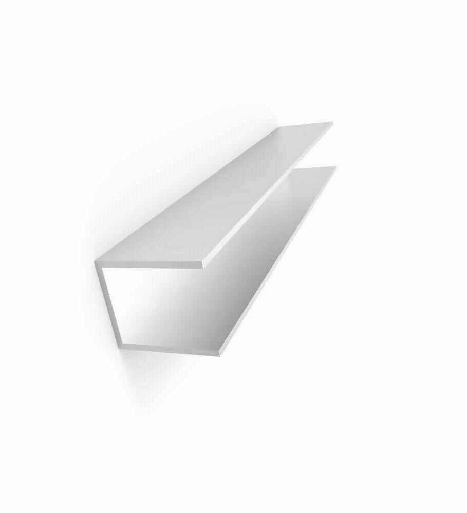 Aluminum Channel 1-1/4″ Leg x 1-1/4″ Base Width x 1″ Inside x 1/8″ Thick x 8 Ft