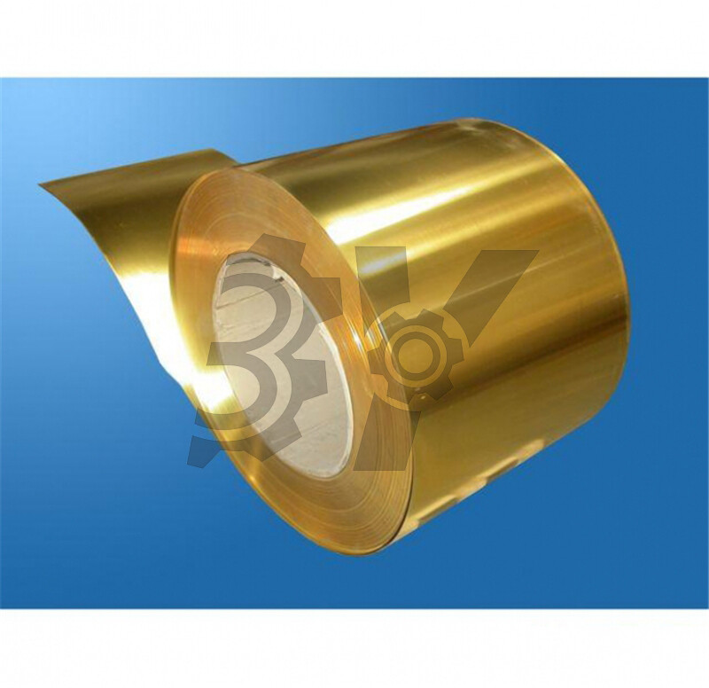 1pcs 0.1 x 200 x 1000 mm Brass Metal Thin Sheet Foil