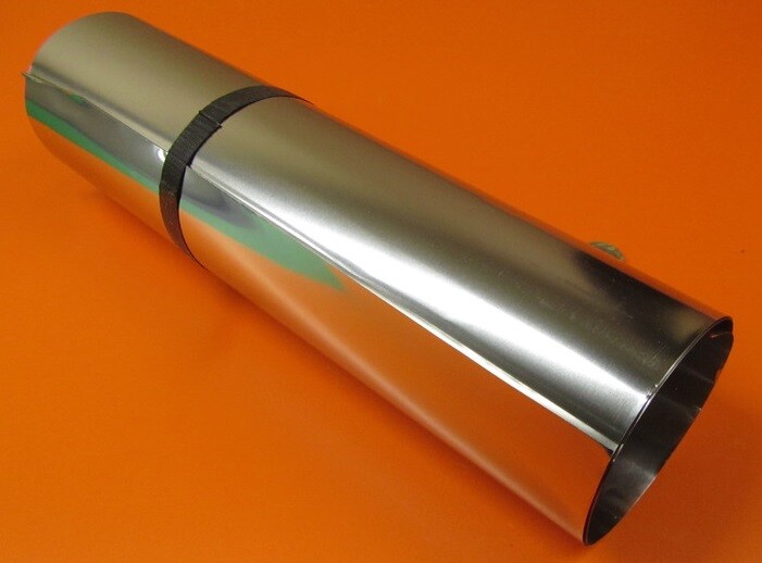 316 Stainless Steel Sheet Soft .005″ Thick x 12.0″ Width x 100.0″ Length