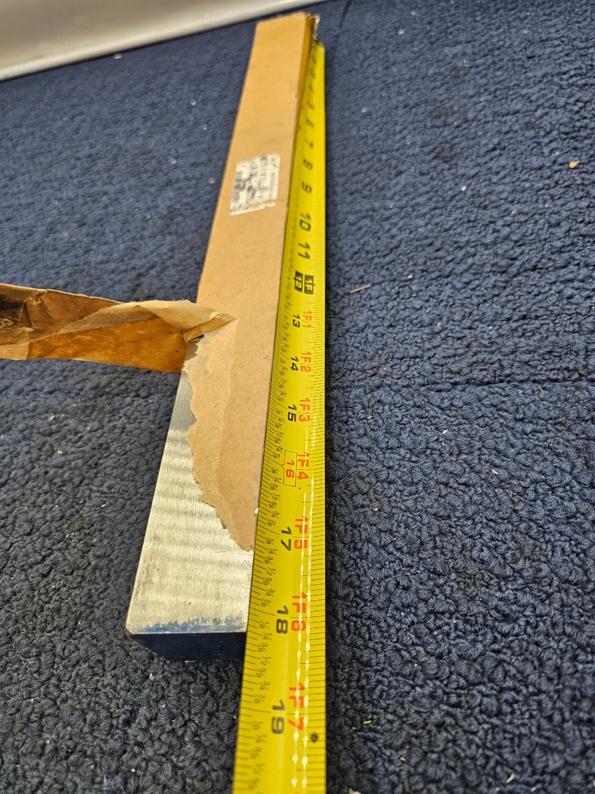 McMaster Carr Supply 18″ 1-1/4″ x 1-1/2 A-2 STD Heat Treated Ground Stock