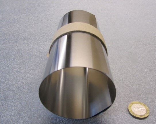 301 Stainless Steel Sheet 1/2 Hard .003″ Thick x 6.0″ Width x 50.0″ Length