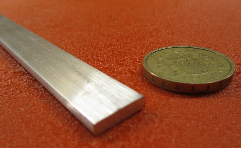 6061 T651 Aluminum Bar, 1/8″ (.125″) Thick x 1/2″ Wide x 24″ Length, 6 pcs, 12ft
