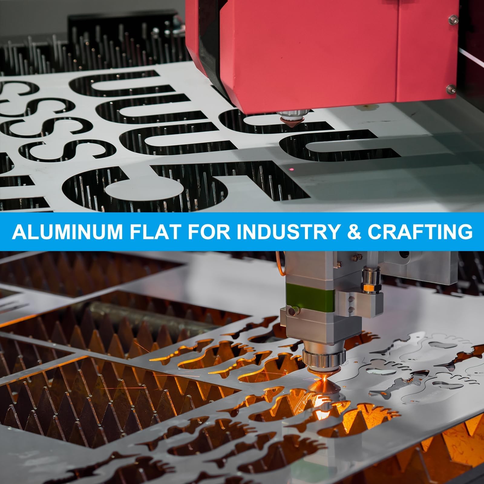 Paquete de 3 láminas de metal de aluminio planas 6061 T651 de 4″ x 6″ x 1/8″