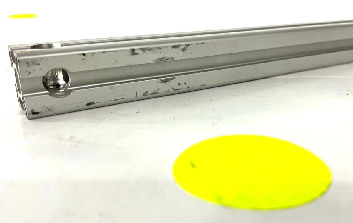 80/20 T-SLOT ALUMINUM EXTRUSION LENGTH 24 WIDTH 1-1/8″ SLIVER LOT OF 4