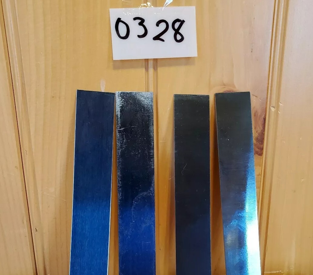Blue Tempered Spring 1″x12″ stock .012 .015 .020 0.028 0.012 015 020 028 012