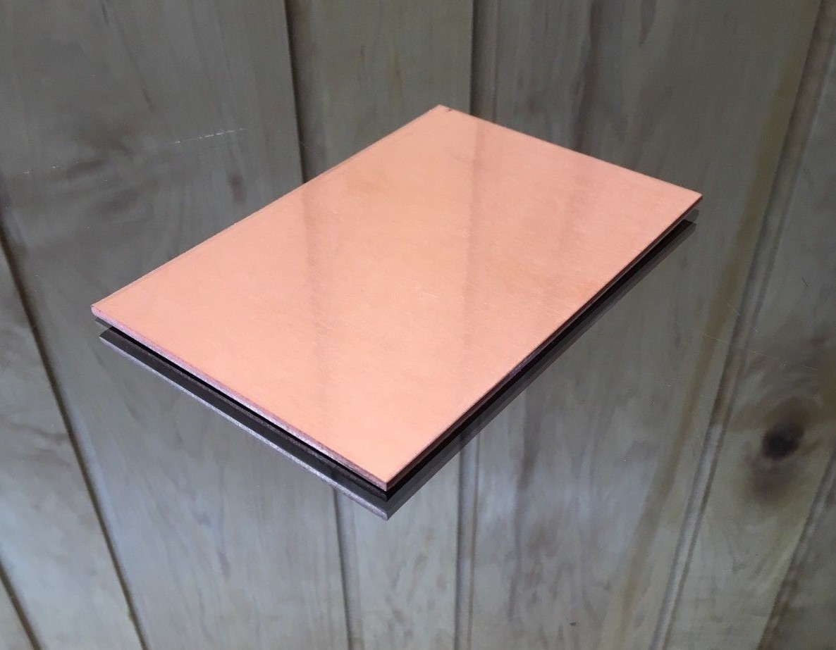 1/8″ COPPER SHEET PLATE NEW 4″X6″ .125 Thick *CUSTOM SIZES AVAILABLE*