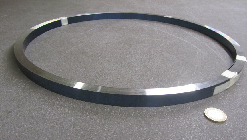 1095 Hard Blue Tempered Spring Steel Shim .010″ Thick x 0.625″ Wide x 1200″ Long