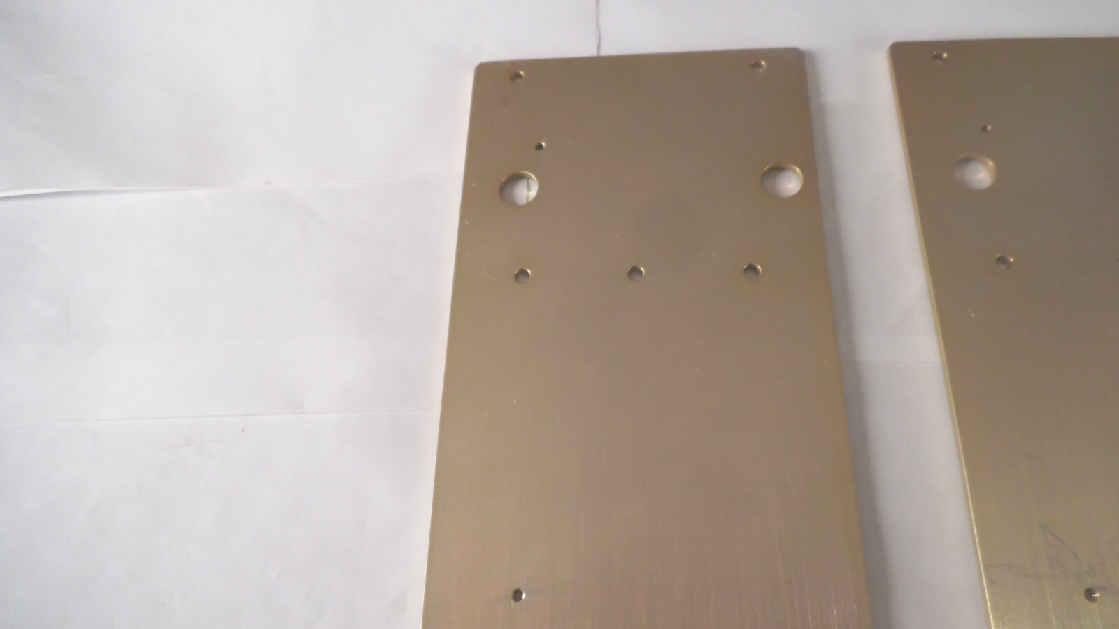 Set of 2 pcs Aluminum chromate plated 8-1/2″ x 4-1/2 x 1/8″ thick