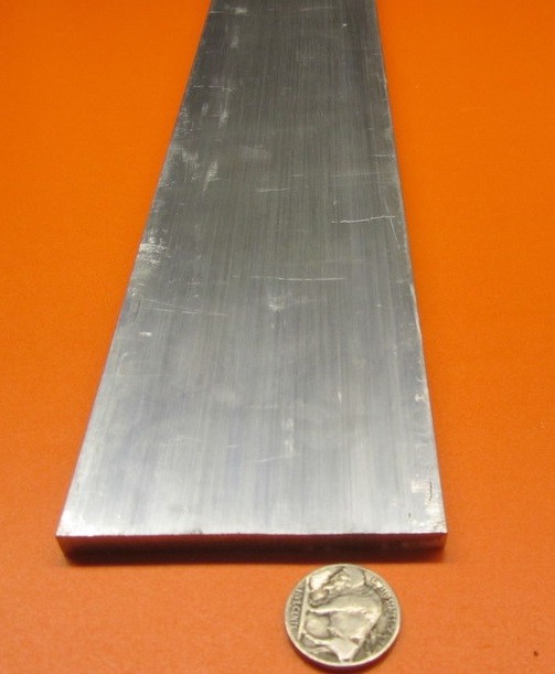 6061 T651 Aluminum Bar, 3/16″ (.187″) Thick x 3.0″ Wide x 12″ Length, 3 units