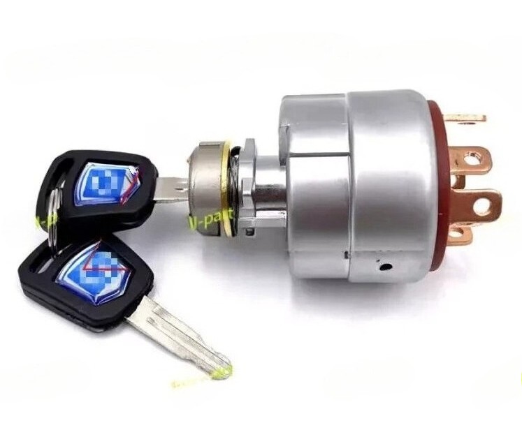1PC FOR XCMG Excavator XE17/60DA/75/135/200/215/235DK Ignition Switch Start Lock