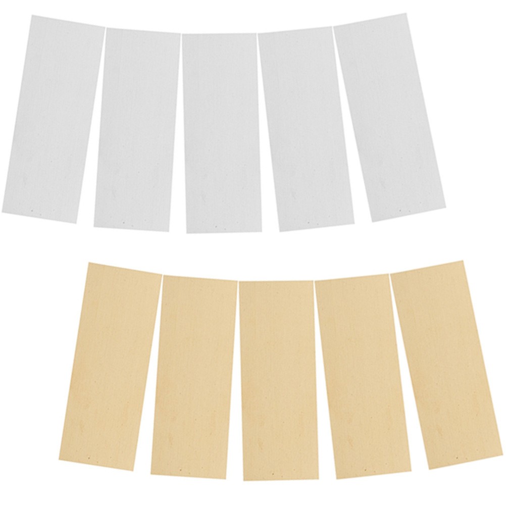 5 Pairs Durable Zinc Anode and Copper Sheet Set for Fruit Battery Experiment Use