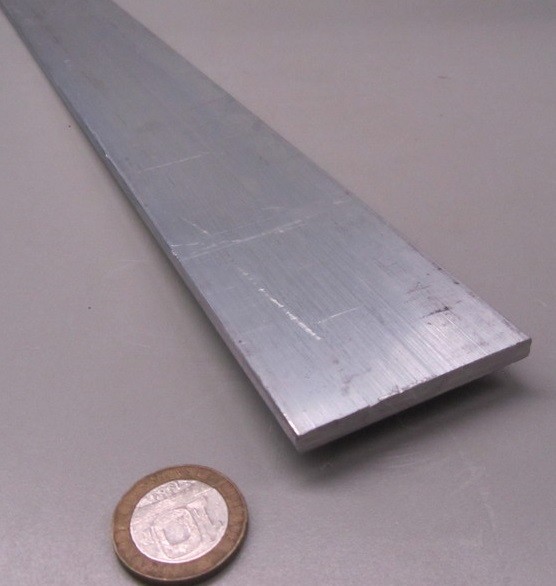 5052 H32 Aluminum Bar, 1/4″ (.250″) Thick x 3.0″ Wide x 24″ Length