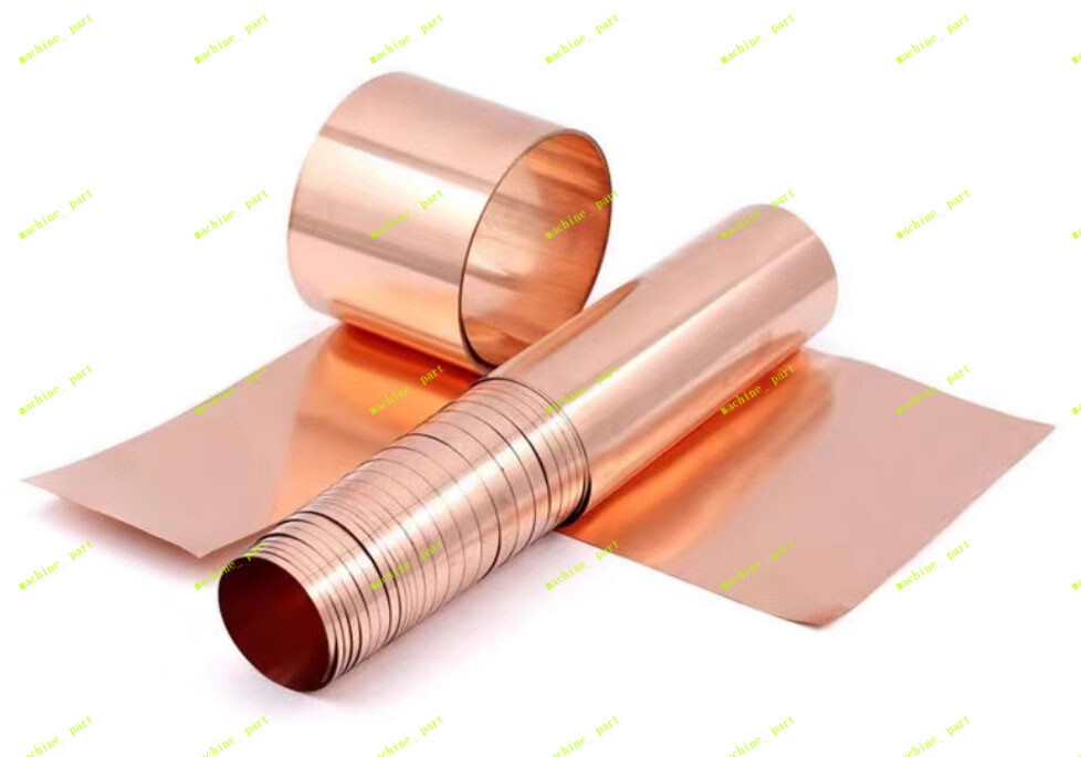 1pc 99.9% Pure 0.05 x 100 x 1000mm Coppers Cu Metal Sheet Foil