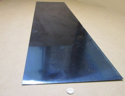 1095 Spring Steel Hard Sheet 0.025″ Thick x 12.0″ Wide x 48″ Length