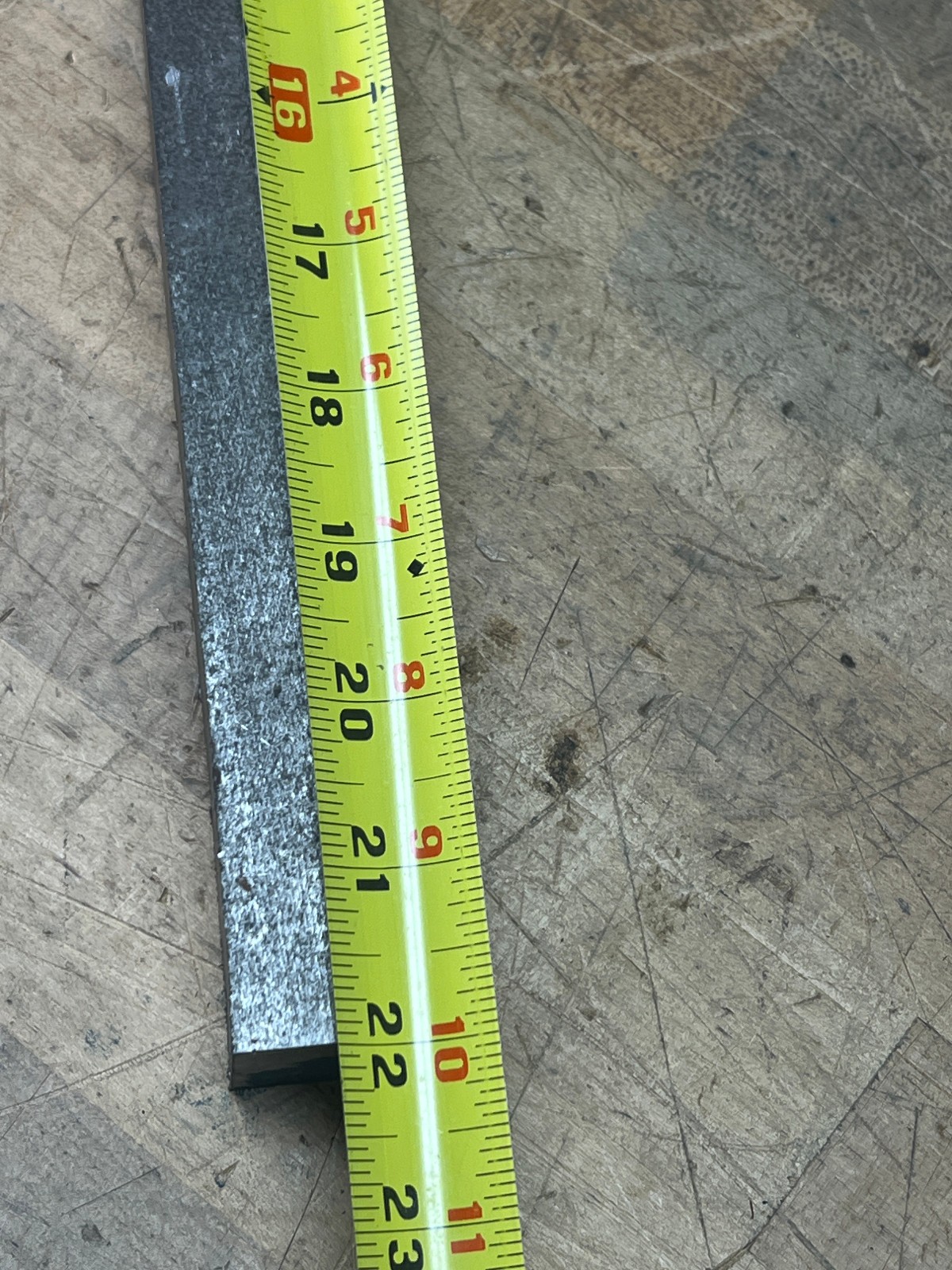 4140 Tool Steel flat bar stock square (cut into) 21 7/8 x 1 5/16 x 1 1/4