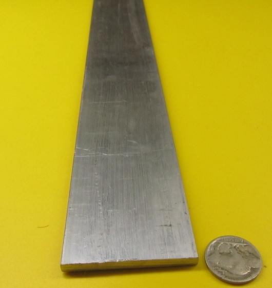 5052 H32 Aluminum Bar, 1/4″ (.250″) Thick x 3.0″ Wide x 24″ Length