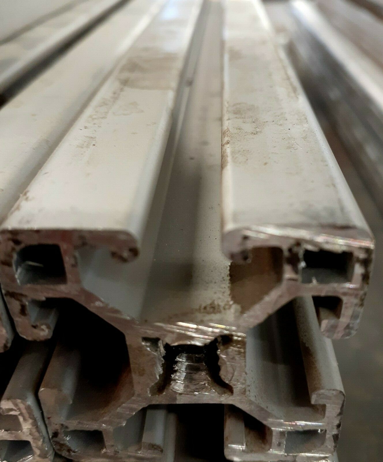 80/20 T-SLOT 1515-ULS ALUMINUM EXTRUSION 1.5 X 1.5″, 4-OPEN SLOTS, 15″ L