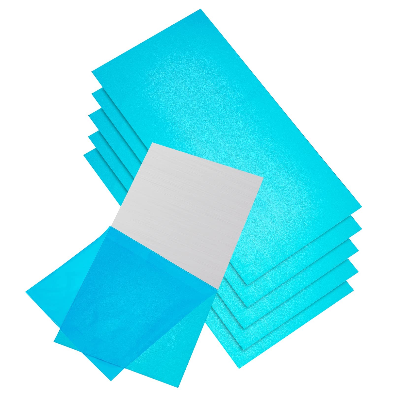 BENECREAT 6pcs Aluminium Metal Sheet, 6×12 inch Rectangle Flat Plain Plate wi…
