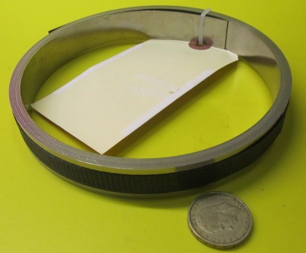 301 Stainless Steel Sheet Shim, .031″ (+/-.0015″) x 3/4″ Width x 10 Foot Length