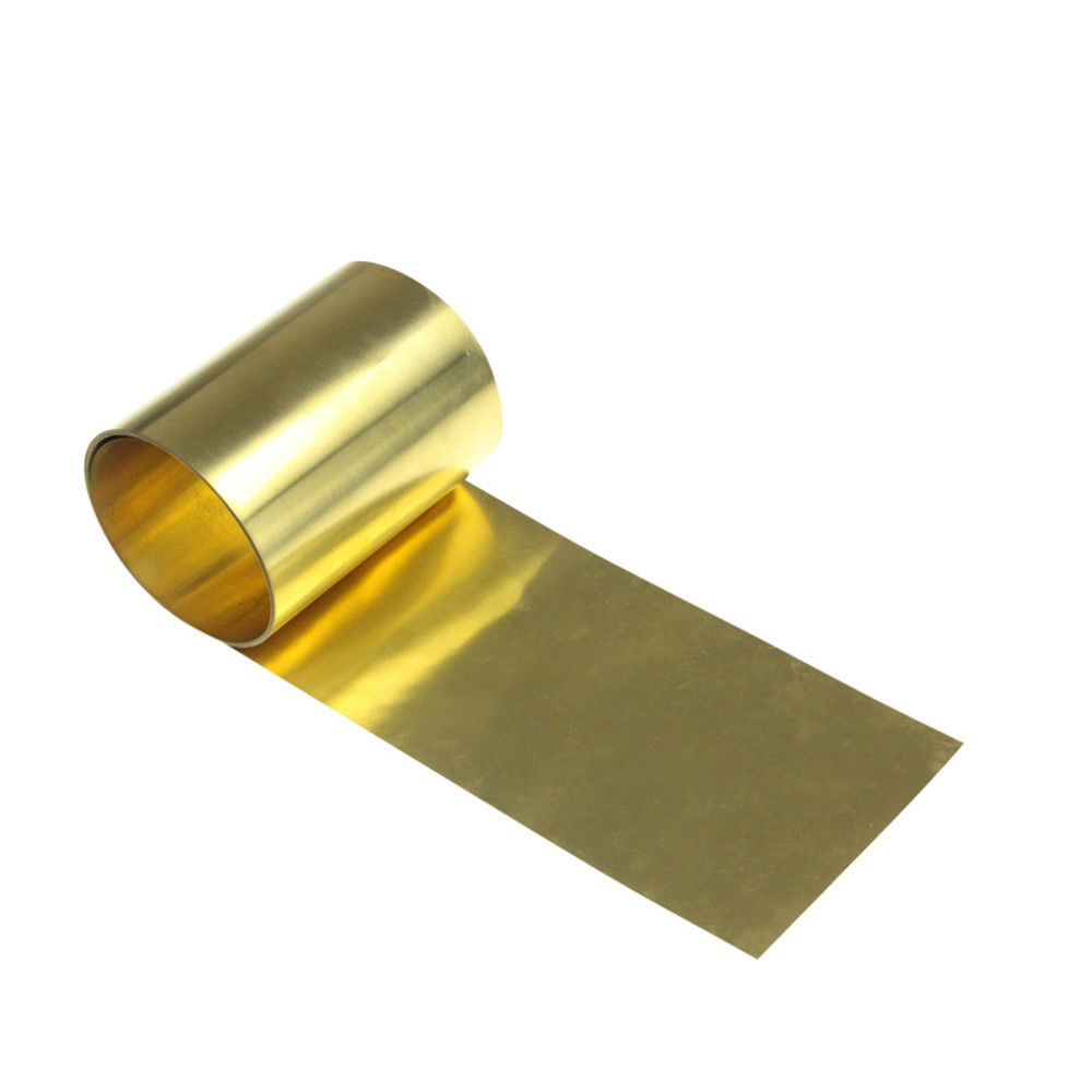 1 STÜCK Messing Metall Dünnblech Folie Platte Dicke 0,01–0,3 mm x 10–200 mm x 10