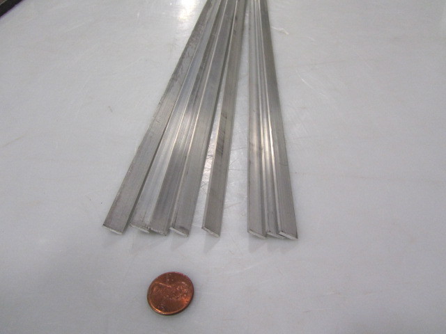 6061 T6 Metric Aluminum Bar, 2mm Thick x 10mm Wide x 3 Ft Length, 8 Units