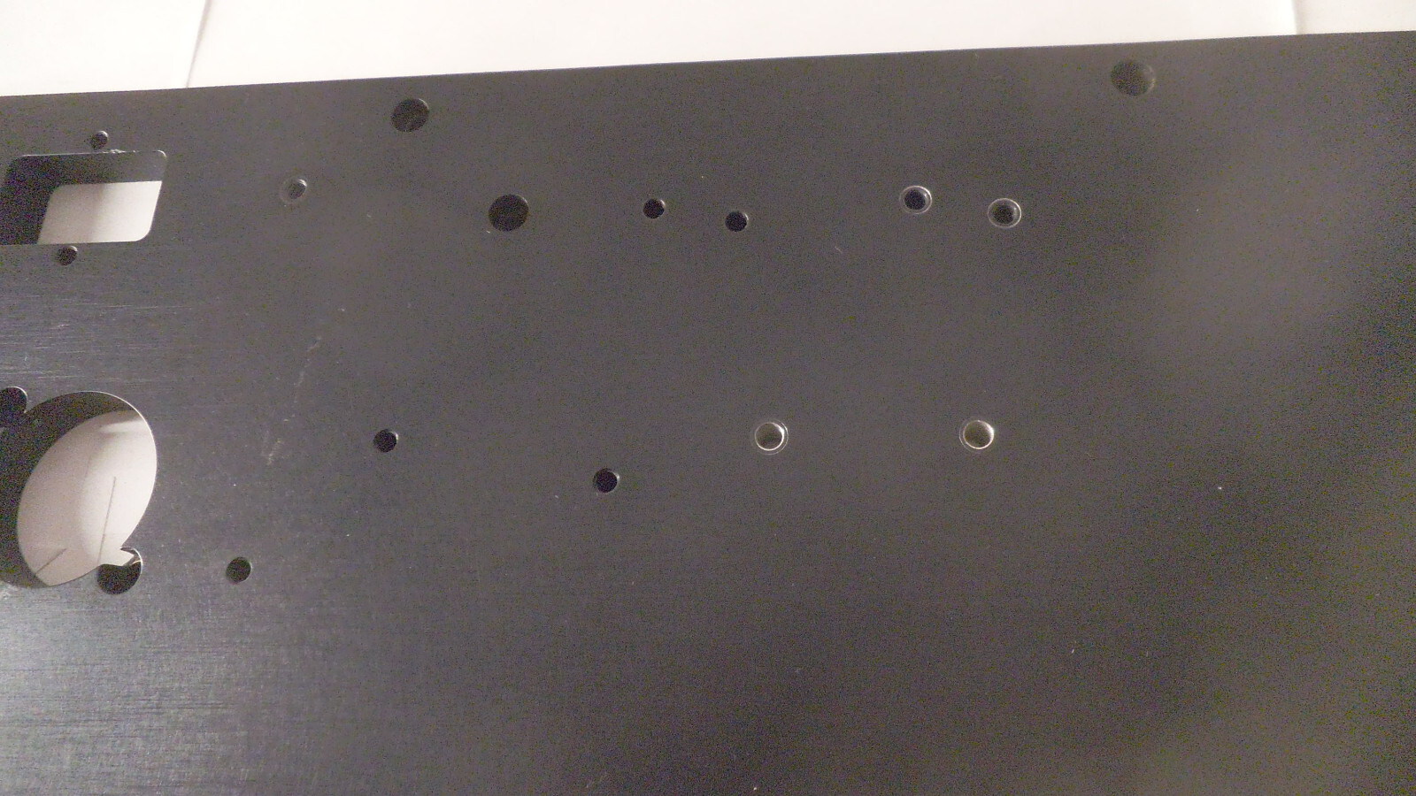 Anodized Aluminum plate 17-3/4″ x 7-3/4″ x point 515″ thick