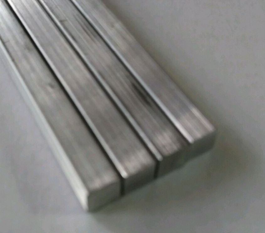 4 pc 3/8 X 3/8″ X 12″ long new 6061 T6 solid aluminum plate flat stock bar block